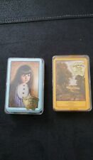 Vintage 2 Decks Waddington Playing Cards. Little Girl Portrait, Constable picture