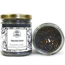 Protection 8 oz Soy Candle Spells Evil Attacks Hoodoo Voodoo Wicca Pagan Conjure picture