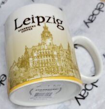 2012 STARBUCKS Coffee Mug LEIPZIG Icon 16 oz MIC w SKU, Discontinued NWT GERMANY picture