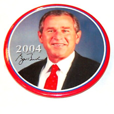 2004 GEORGE W. BUSH campaign pin pinback button political presidential president picture