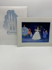 Disney Cinderella Exclusive Commemorative Lithograph Picture Print Vintage 1995 picture