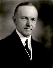 BR57 Rare Original Photo PRESIDENT CALVIN COOLIDGE American Politician Portrait picture
