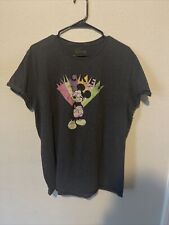 Disney Gray T-shirt Mickey Woman’s Large picture