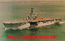 Spring Valley CA, USS New Orleans LPH-11 Apollo 14 Lunar Recovery Ship Postcard picture