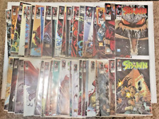 Spawn lot x 51 (Early Run) Image Comics - Bagged/Boarded Good Condition picture
