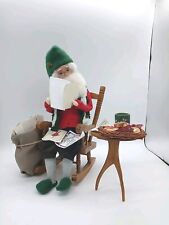 2005 Beyer's Choice Carolers Santa In A Rocker Reading Children's Letters  picture