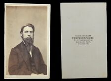 CDV  PHOTO LONG BREAD ~ TABER BROTHERS SYRACUSE NEW YORK ~  I W TABER CALIFORNIA picture