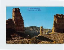 Postcard Strawberry Pinnacles Looking West Utah USA picture