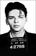 Frank Sinatra Poster 11X17 Mug Shot Arrested For Seduction 1938 New Jersey picture