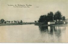 JACKSONVILLE IL - Nichols Park Lake Postcard - udb (pre 1908) picture