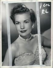 1953 Press Photo Actress Gale Storm to guest at Bob Hope's TV show - pio16881 picture