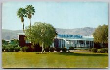 Palm Desert California Firecliff Lodge Streetview DB Cancel WOB Postcard picture