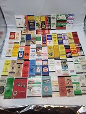 61 Different Tire Texaco,76 66 Kendall Sinclair Station gas Oil Matchbook Covers picture