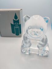 Vintage PartyLite Teddy Bear Tealight Candle Holder P0580 New In Original Box picture