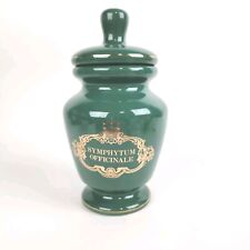 Vintage Eli Lilly Apothecary Jar Symphytum Officinale Comfrey Pharmacy picture
