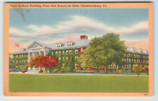 Postcard Penn Hall at the School for Girls in Chambersburg, PA picture