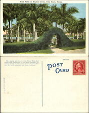 Royal Palms on Bingham Estate Palm Beach FL Florida arched hedge 1920s picture