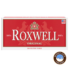 Roxwell Red 100s Cigarette 200ct Tubes - 5 Boxes picture