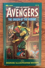 Vintage Marvel Illustrated Books Avengers - 1982 - Unused Store Stock picture