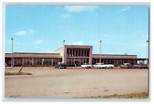 c1950's Indiana Toll Road, Glass House Restaurant Gift Shop Auto Care Postcard picture