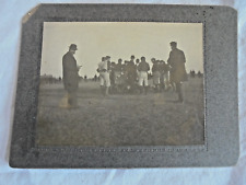 Original Antique 1901 (?) St Thomas High School Football Game Photo picture