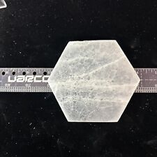 4” Hexagonal Selenite Charging Plate  picture