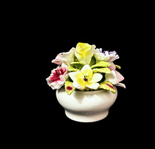 Vintage Coalport Bone China Floral Bouquet Figurine picture