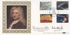 HALLEY'S COMET First Day Cover 1986 CERTIFIED SIGNED PATRICK MOORE picture