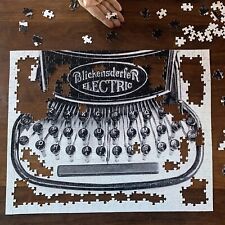 520 Pcs TYPEWRITER JIGSAW PUZZLE Antique Blickensderfer Electric Hard Vtg 16x20 picture