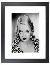 Classic Hollywood Golden Era Actress Bette Davis Matted & Framed Picture Photo picture