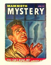Mammoth Mystery Pulp Apr 1947 Vol. 3 #2 GD/VG 3.0 picture