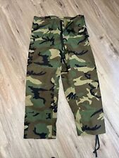 Military Pants Mens Medium Reg Trousers Cold Weather Camouflage Goretex picture