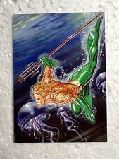 DC Master Series AQUAMAN NON-SPORT UPDATE PROMO Card SkyBox 1994 picture