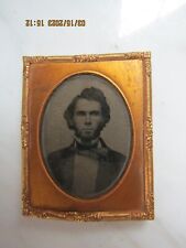 ANTIQUE AMBROTYPE PHOTO MAN DATED 1853 BY WYMAN & CO. IN BOSTON picture