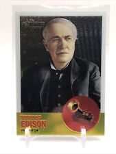 2009 Topps American Heritage Chrome #C41 Thomas Edison /1776 picture