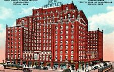 c1925 New Nicollet Hotel (†1991) Minneapolis Minnesota Vintage Postcard picture