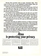 1978 Print Ad Aetna Life & Casualty ( B#2 picture