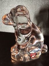  Adorable Orrefors Crystal Cocker  Spaniel Dog Figurine- Heavy 4.5 H Glasscore picture