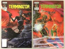 Terminator: All My Futures Past #1 VF+ #2 NM (1990 Now Comics) Complete Set picture
