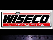 WISECO Performance Pistons - Original Vintage 1970's 80's Racing Decal/Sticker picture