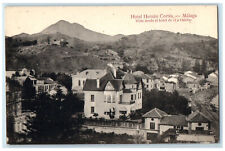 c1910 Hotel Hernan Cortes Malaga View From Hotel De La Caleta Spain Postcard picture