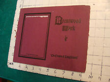 vintage booklet: BRENTWOOD PARK long island, early undated, 32 pages SCARCE picture
