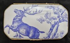 french porcelain box hand painted picture