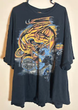 Harley Davidson Graphic Tee 4XL Tennessee Dragon Smokey Mountains Great shirt * picture