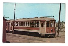 Trolley Train Vintage Postcard Steinway Lines 535 picture