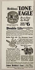 1930 Print Ad Heddon's Lone Eagle Fishing Reels 3 Models Shown Dowagiac,MI picture