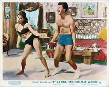 It's A Mad Mad Mad Mad World Dick Shawn & Barrie Chase work out 8x10 inch photo picture
