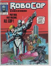 🔑 - ROBOCOP MAGAZINE (1987) MARVEL - First Appearance 🤖 picture