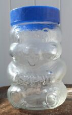 Vintage Skippy Peanut Butter Jar Bank  1990 Special Edition Glass W/Lid picture