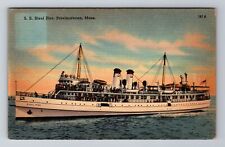 Provincetown MA- Massachusetts, SS Steel Pier, Antique Souvenir Vintage Postcard picture